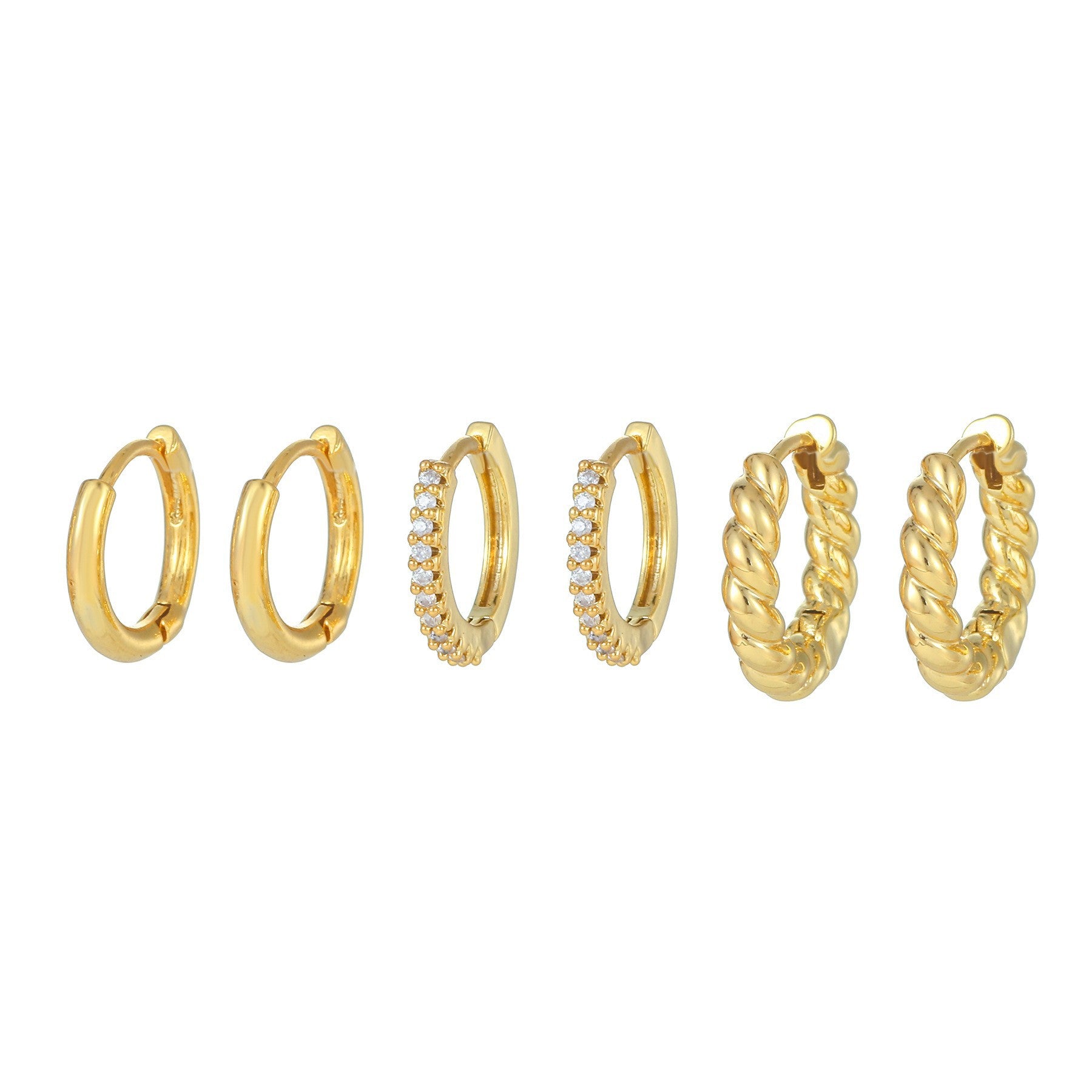 Stylish Gold Plated Moon Penda - DippedShop Wholesale - #7251