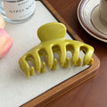 Minimalist Solid Color Durable Large Hair Claw 8AS6HCP280L