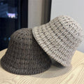 Textured Knit Bucket Hat - DippedShop Wholesale - #1699
