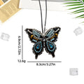Cute Cartoon Rhinestones Horse Pendant Bag Charm 6W10BBC803