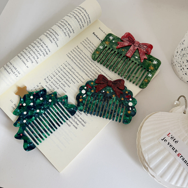Acetate Hair Comb - DippedShop Wholesale - #2355