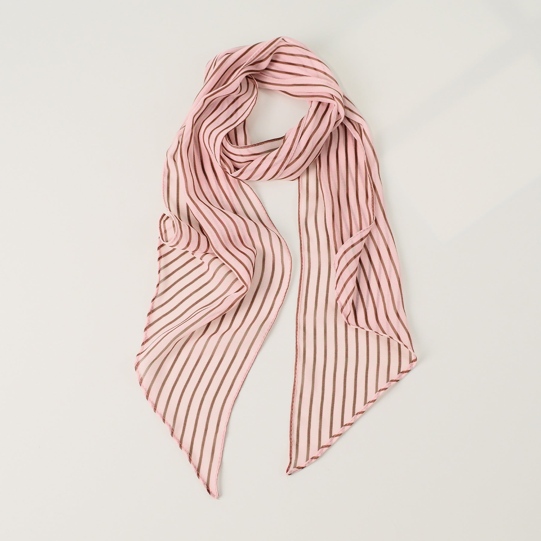Chic Color Block Polka Dots Silk Scarf 6W6NSI253