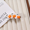 Cute Halloween Pumpkin Ghost Duckbill Hair Clip 6W6HCP1316