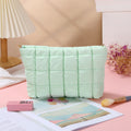 Quilted Large Capacity Diamond Quilted Cosmetic Bag MK2BLW6C5CO71