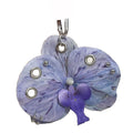 Realistic Phalaenopsis Orchid Keychain Bag Charm 6W10BBC366