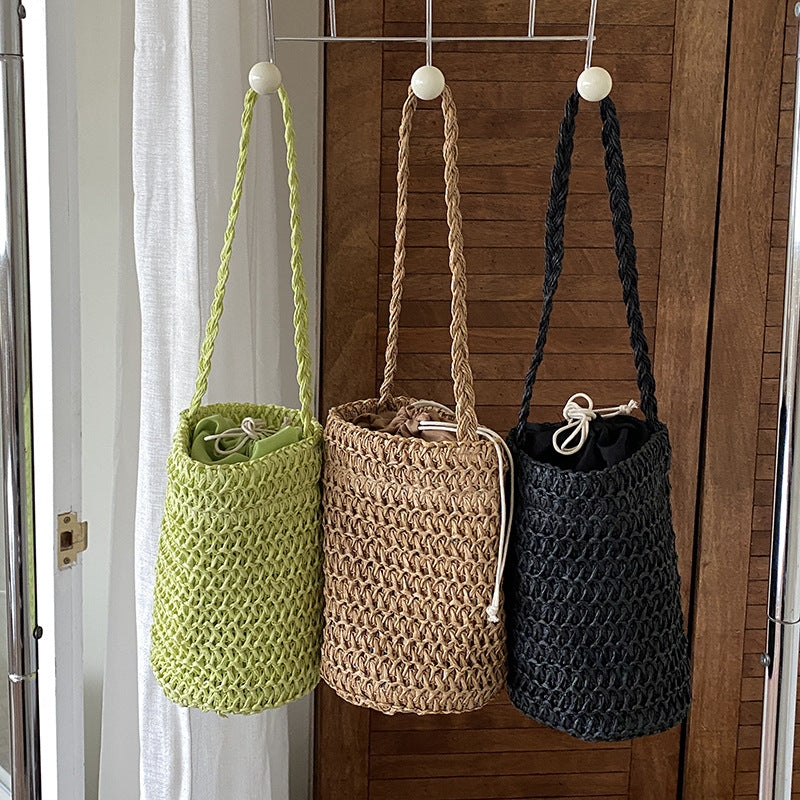 Summer Woven Bucket Bag DPWB9