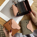 Funny Elephant Shape PU Coin Purse Wallet 6S10BWB118