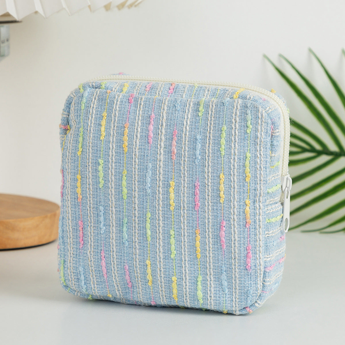 Striped Rainbow Storage Bag - DippedShop Wholesale - #0211