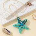 Beaded Starfish Bag Charm - DippedShop Wholesale - #2819