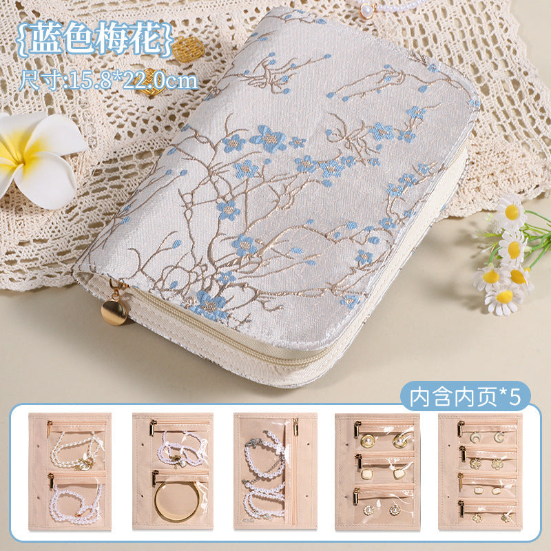 Trendy Butterfly Pattern Jewelry Organizer Bag 8CW6BOB360