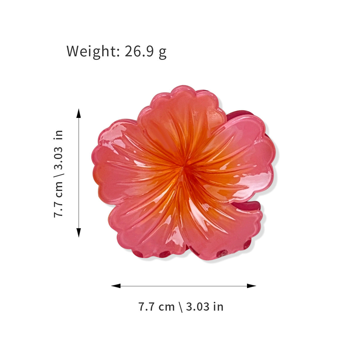 Fashion Flower Beach Mini Hair Claw 8AS6HCP284L