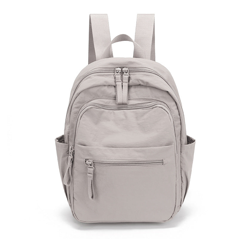 Casual Solid Color Waterproof Backpack 6S10BBG1446