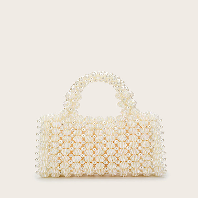 Vintage Pearl Beaded Tote - DippedShop Wholesale - #9299