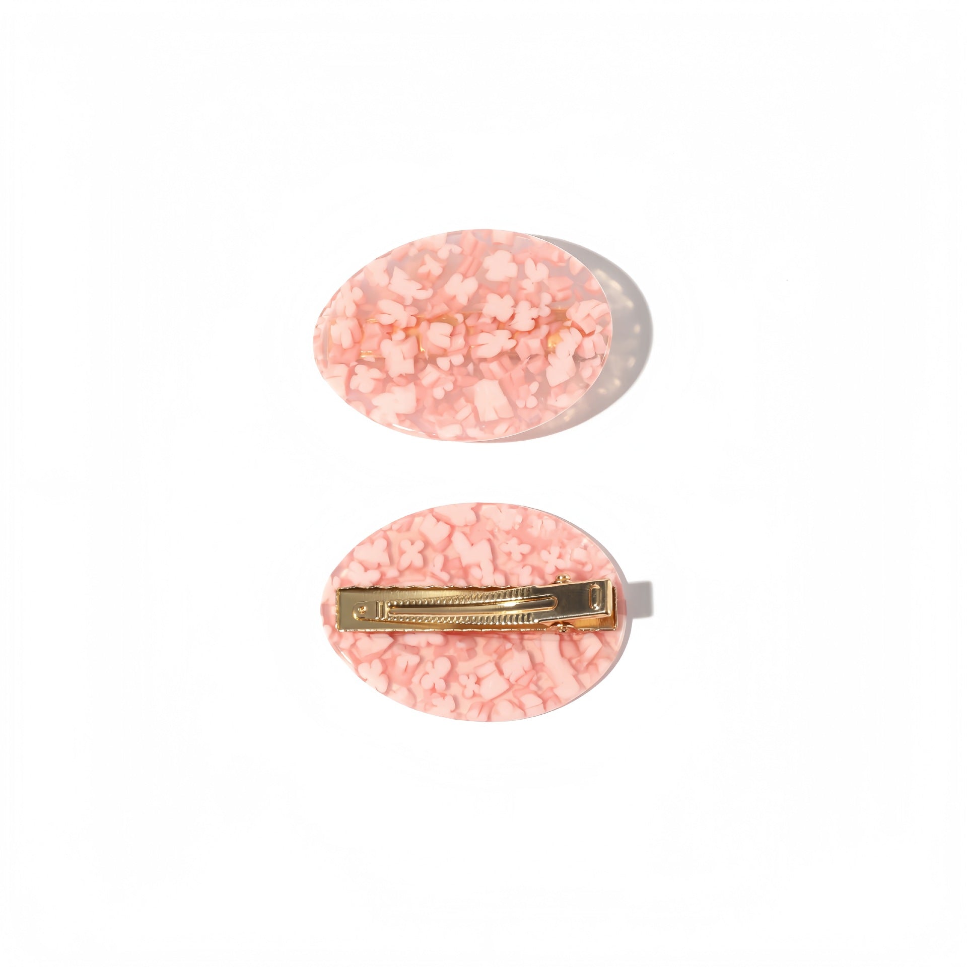 Cute Oval Duck Bill Acetate Hiar Clip 8AS6HCP259T