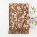 Stylish Floral Print Winter Scarf 6W6NSW307