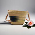Straw Woven Crossbody Bag - DippedShop Wholesale - #3635