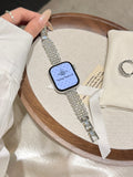 Luxury Hollow Pearl Rhinestones Watch Bnad 6W6JWA98