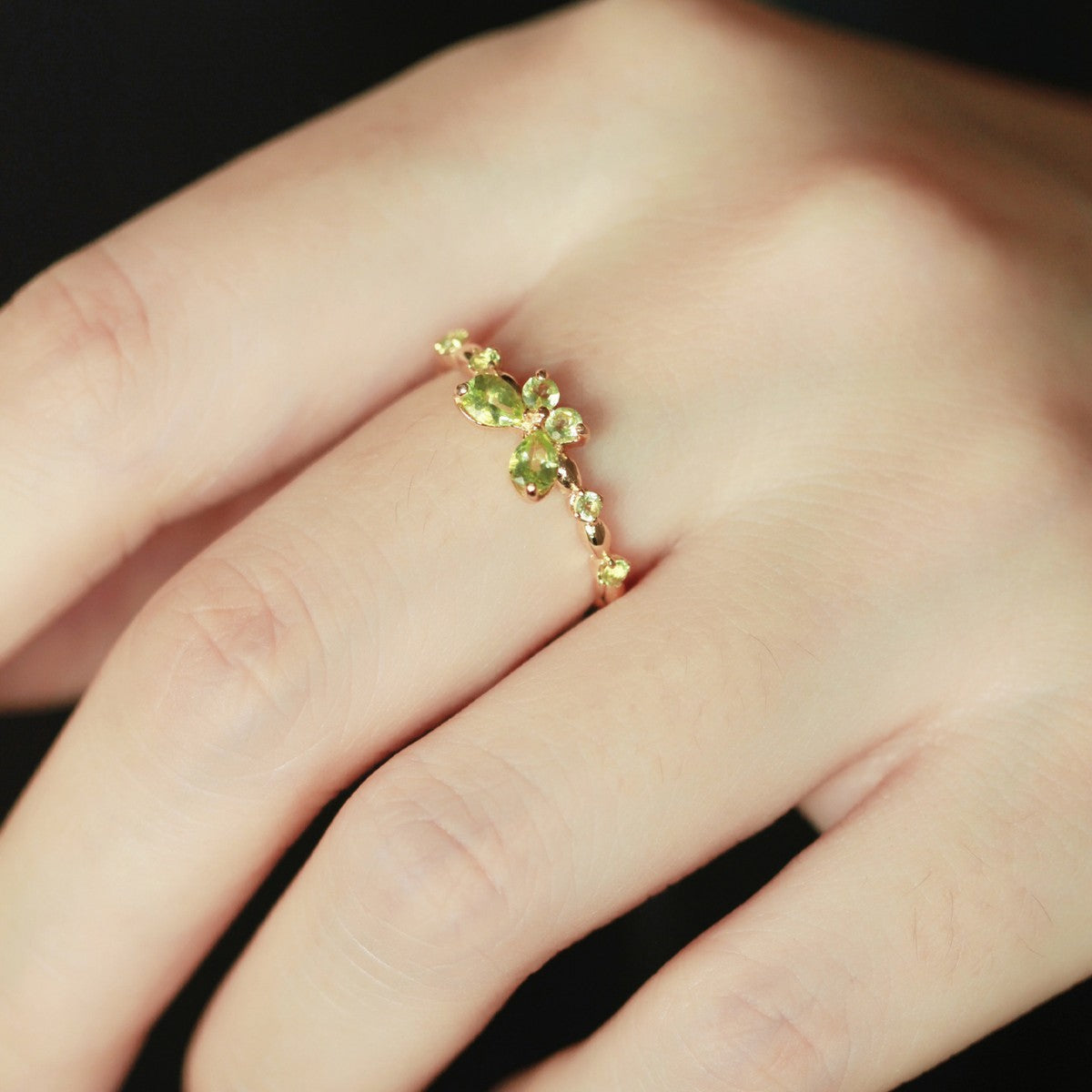 Crystal Butterfly CZ Ring - DippedShop Wholesale - #6035