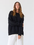 Solid Loose Sweater - DippedShop Wholesale - #9011