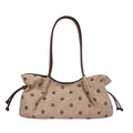 Vintage Polka Dots Ruched Shoulder Bag 6W10BBG2470