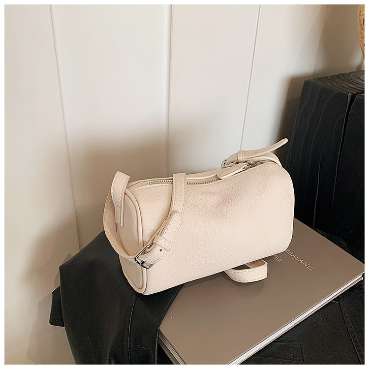 Minimalist Solid Color PU Handbag Crossbody Bag 6W10BBG1891