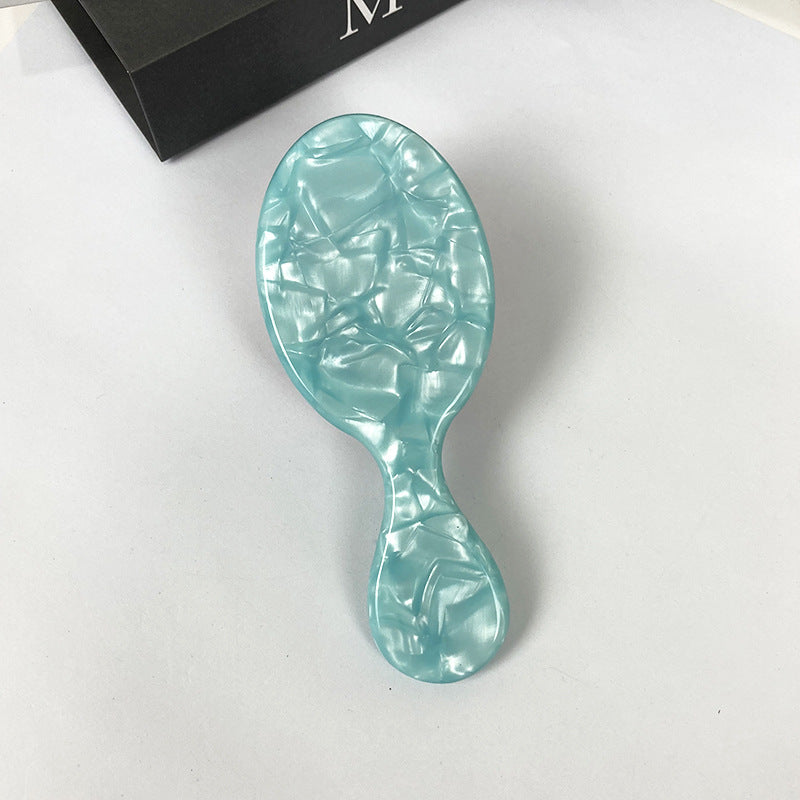 Stylish Colorful Oval Acetate Air Cushion Combs MK2PPM6CT5CB27