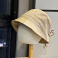 Leather Patchwork Bucket Hat - DippedShop Wholesale - #6083
