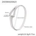 Elegant Cubic Zirconia Geometr - DippedShop Wholesale - #1603