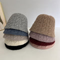 Cable Knit Bucket Hat - DippedShop Wholesale - #8227