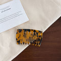 Tortoiseshell Pattern Wide Tooth Hair Comb  MK2PPEP6W6HPN15