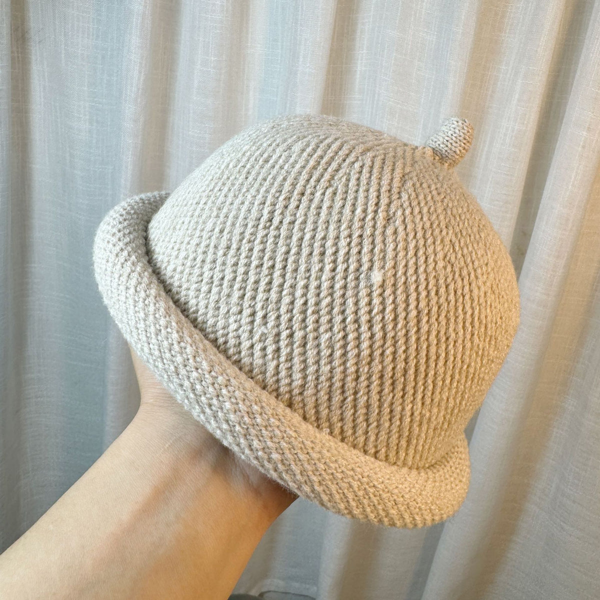 Rolled Cuff Knit Beanie - DippedShop Wholesale - #1347