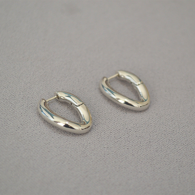 Twist Gold Hoop Earrings - DippedShop Wholesale - #1155