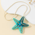 Beaded Starfish Bag Charm - DippedShop Wholesale - #0051