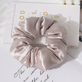 Minimalist Solid Color Puff Hair Scrunchies 6W6HSR331