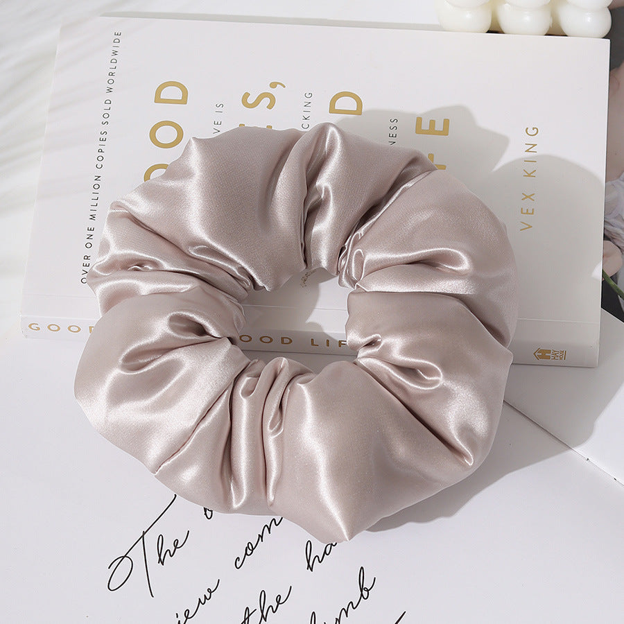 Minimalist Solid Color Puff Hair Scrunchies 6W6HSR331