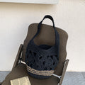 Vintage Straw Crochet Bag - DippedShop Wholesale - #6707