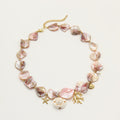 Geometric Shell Necklace - DippedShop Wholesale - #4275