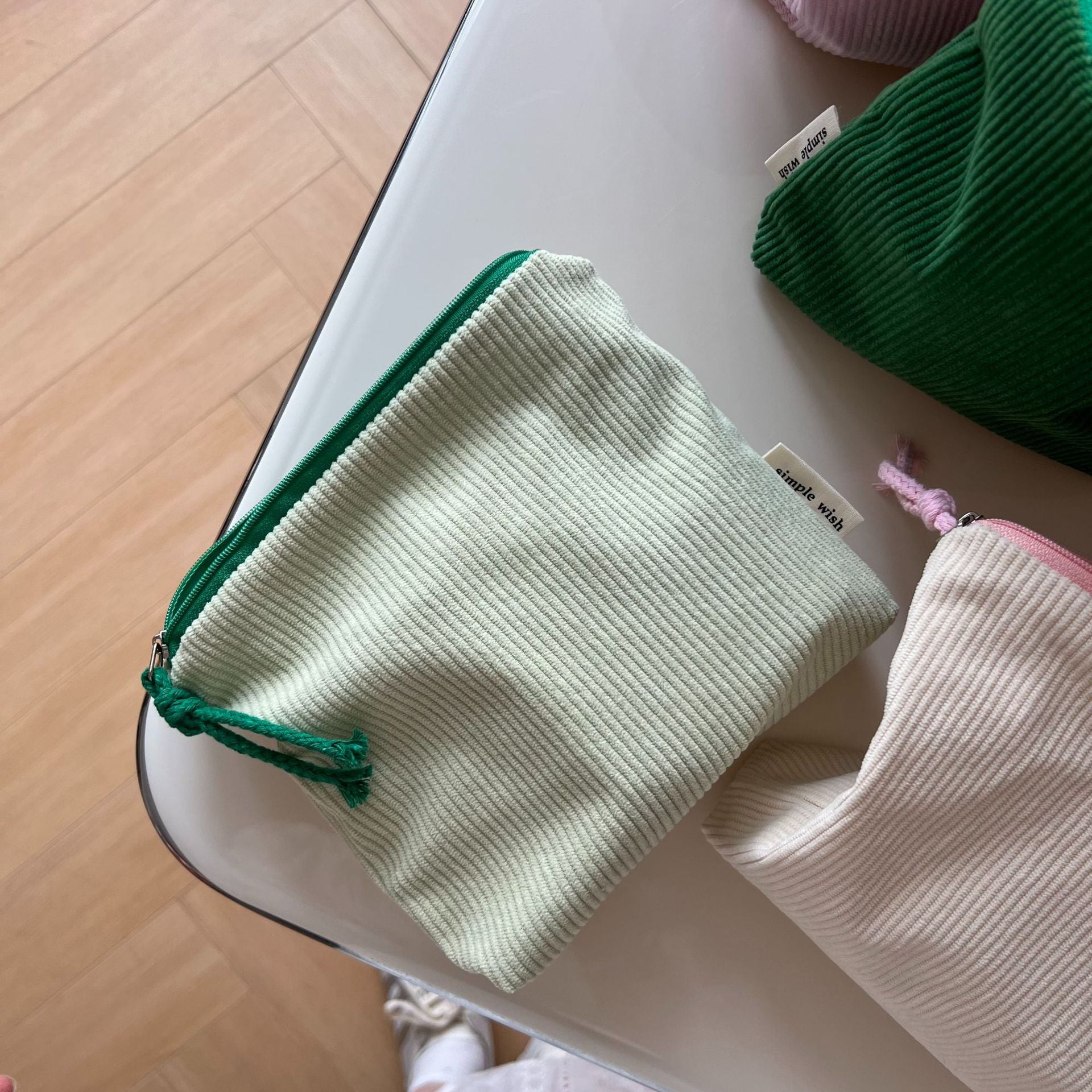 Dopamine Solid Color Corduroy Coin Purse 6S10BWB147
