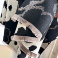 Winter Double-Sided Floral Print Shawl Wrap Scarf 6W6NSC126