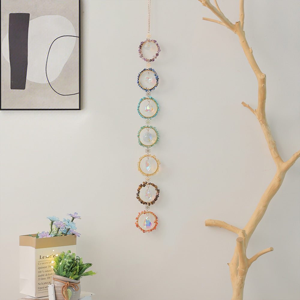 Crystal Dream Catcher Suncatcher - DippedShop Wholesale - #9267