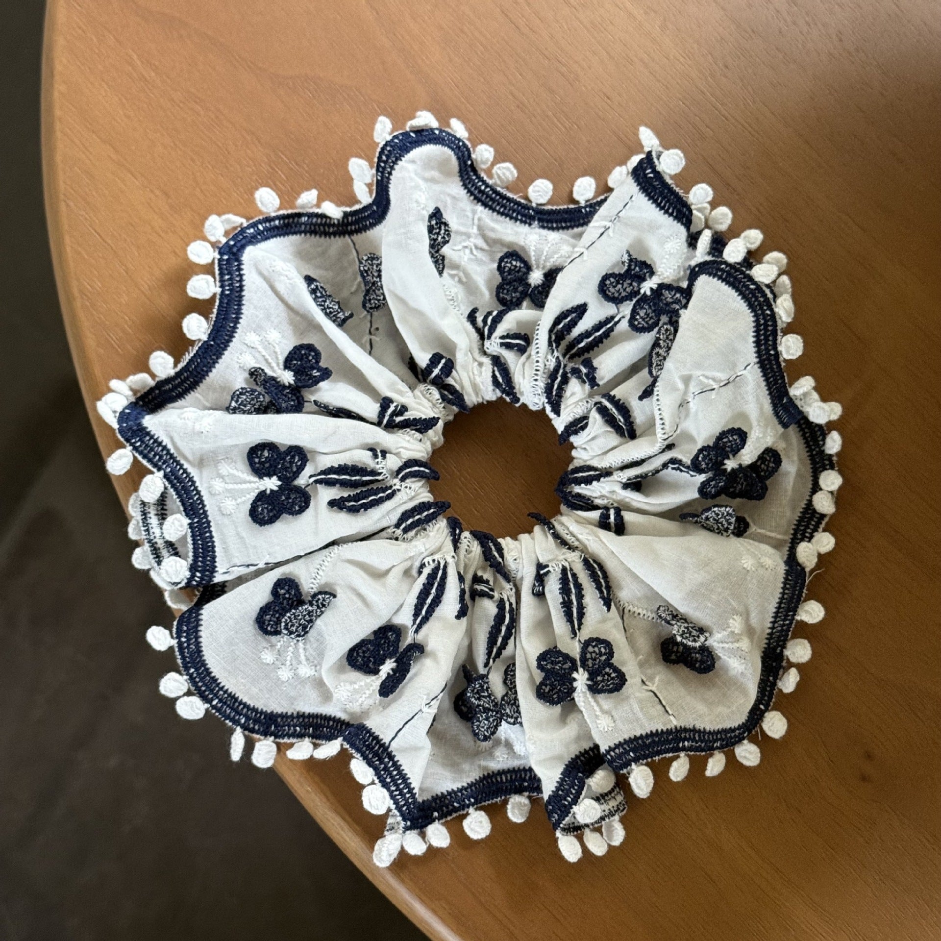 Boho Floral Hair Scrunchie - DippedShop Wholesale - #6723