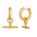 Geometric Hoop Earrings - DippedShop Wholesale - #3699