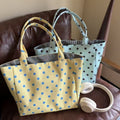 Stylish Polka Dots Large Capacity Tote Bag 6W10BBG1952