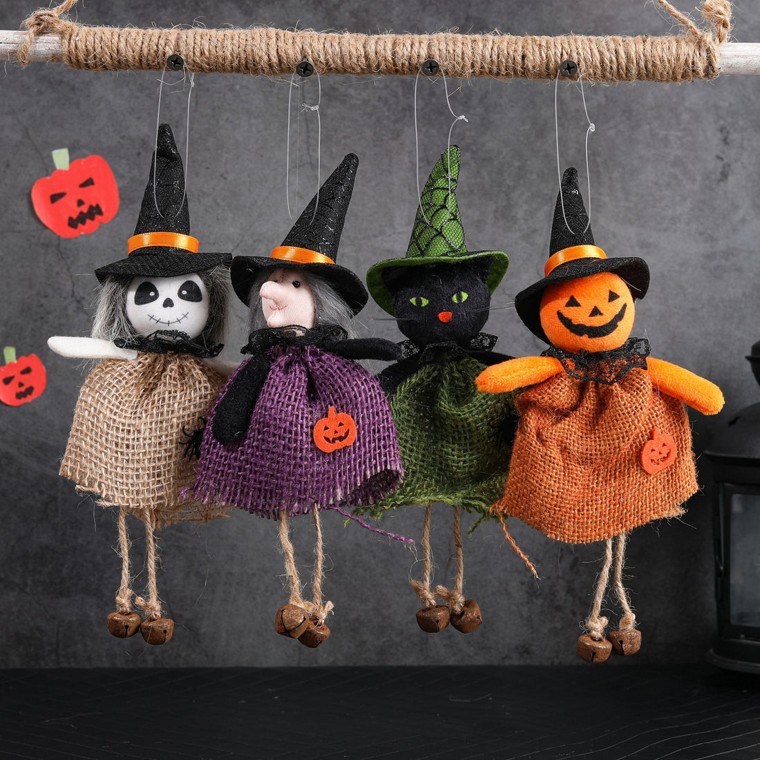 Halloween Pumpkin Witch Party Doll DPJD2615