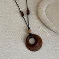 Boho Style Handmade Geometric Beaded Necklace 6W6JNC383L
