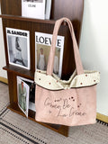 Reversible Polka Dot Tote Bag - DippedShop Wholesale - #5011