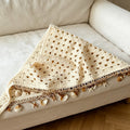 Boho Shell Charm Hollow Headacarf Triangle Scarf 6W1SL14