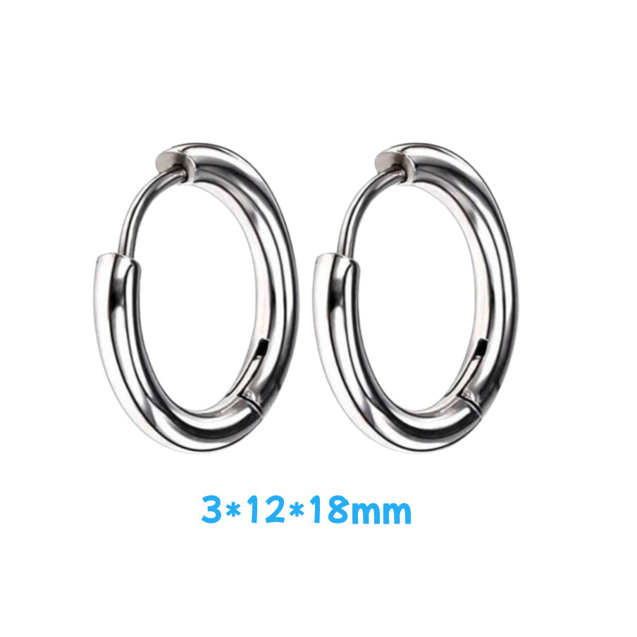 Heart Pendant CZ Hoop Earrings - DippedShop Wholesale - #4643