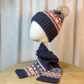 Knit Hat Scarf Set - DippedShop Wholesale - #8755