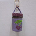Creative Rhinestones Cherry Bucket Bag Pendant Keychain 6W10BBC625